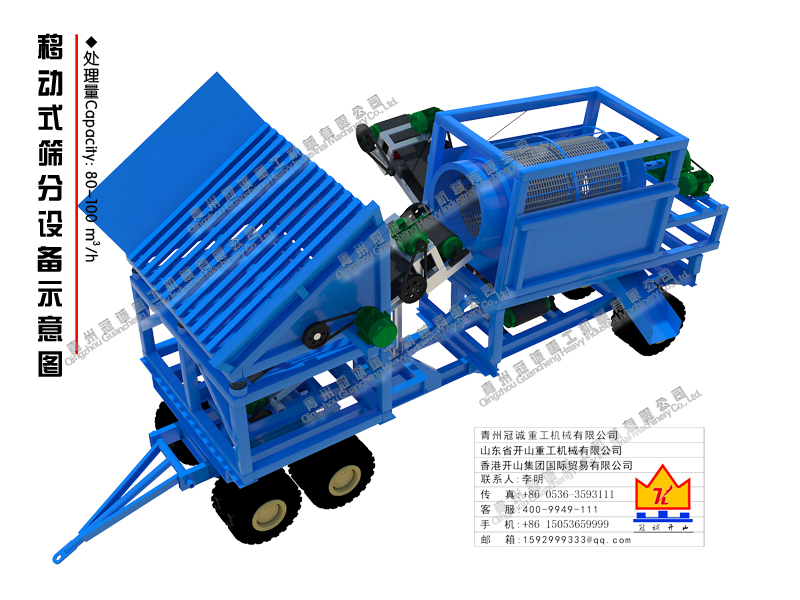 移動(dòng)篩分車(chē) 移動(dòng)篩分車(chē)